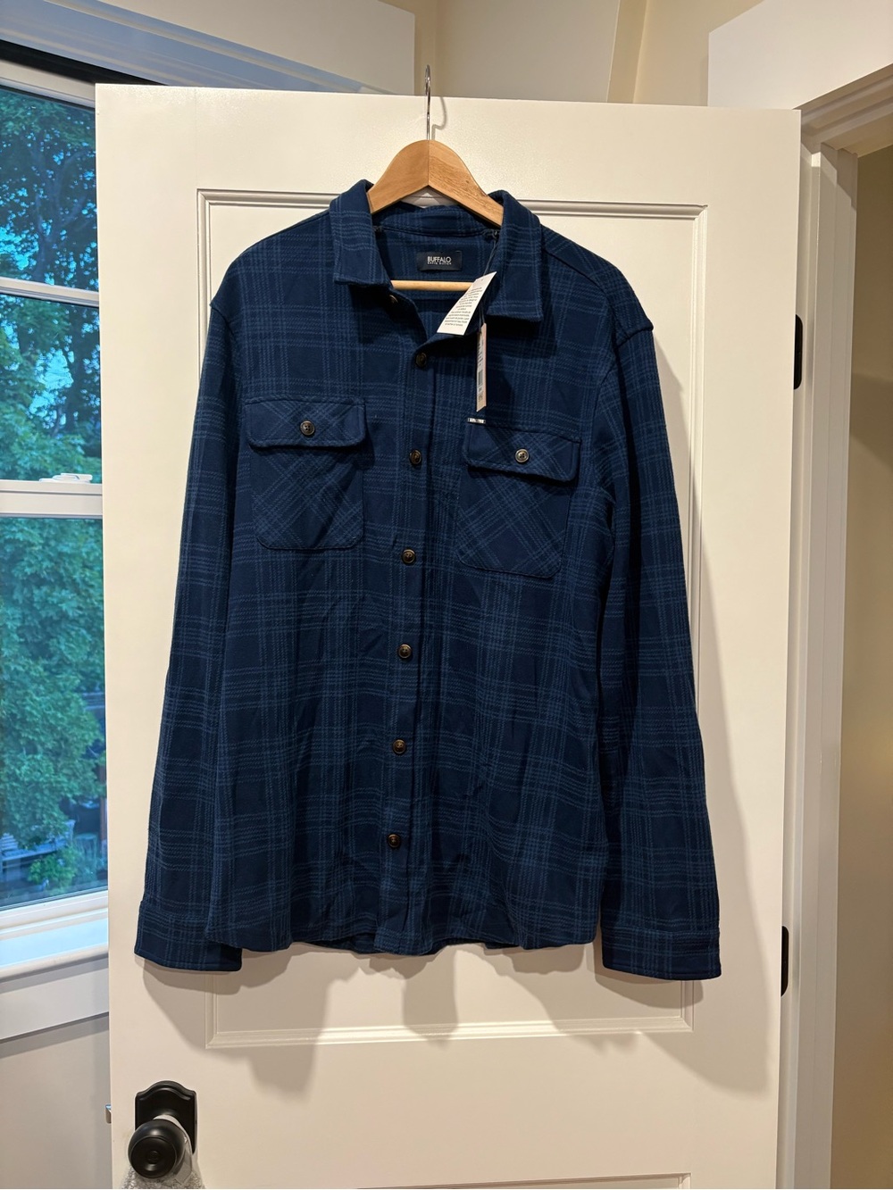 NWT Buffalo David Bitton Men’s Plaid Blanket Shirt